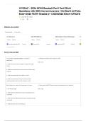 WVSSAC - 2026 NFHS Baseball Part I Test EXAM Questions with 100&percnt; Correct Answers &vert; Verified &vert;&vert; ACTUAL EXAM 2026 TEST&excl;&excl; Graded A&plus; &vert; 2025&vert;2026 EXAM UPDATE