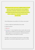 NURS 5220 EXAM 1 & EXAM 2 ACTUAL COMPLETE REAL EXAM  NEWEST 2026-2027 QUESTIONS AND CORRECT  ANSWERS &lpar; EXPERT VERIFIED AND DETAILED  ANSWERS&rpar; WITH RATIONALES FOR QUARANTEED  PASS &vert; ALREADY A&plus; GRADED &vert; GET IT 100&percnt;  ACCURATE&excl;&excl;