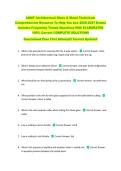 AGMT Architectural Glass & Metal Technician &NewLine;Comprehensive Resource To Help You Ace 2026-2027 Exams &NewLine;Includes Frequently Tested Questions With ELABORATED &NewLine;100&percnt; Correct COMPLETE SOLUTIONS  &NewLine;Guaranteed Pass First Attempt&excl;&excl; Current Update&excl;&excl;