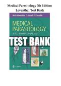 Medical Parasitology 7th Edition Leventhal Test Bank