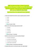 AGMT Architectural Glass & Metal Technician &NewLine;Comprehensive Resource To Help You Ace 2026-2027 Exams &NewLine;Includes Frequently Tested Questions With ELABORATED &NewLine;100&percnt; Correct COMPLETE SOLUTIONS  &NewLine;Guaranteed Pass First Attempt&excl;&excl; Current Update&excl;&excl;
