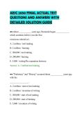 AESC 2050 FINAL ACTUAL TEST&NewLine;QUESTIONS AND ANSWERS WITH&NewLine;DETAILED SOLUTION GUIDE
