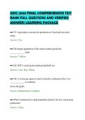 AESC 2050 FINAL COMPREHENSIVE TEST&NewLine;BANK FULL QUESTIONS AND VERIFIED&NewLine;ANSWERS LEARNING PACKAGE