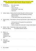 NEBDN - OSCE Dental Nursing Exam with all Correct & 100&percnt; Verified Answers &vert;Latest Version &vert;Already Graded A&plus;