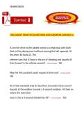 FIBA Agent Practice Questions & Answers &ndash; FIBA Licensed Basketball Agent Certification &ndash; Exam Preparation &lpar;Graded A&plus;&rpar;