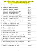 OSCE Questions &lpar;Spring 2026&rpar; with all Correct & 100&percnt; Verified Answers &vert;Latest Version &vert;Already Graded A&plus;