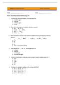 OVS SCH4U Unit 5 Electrochemistry Test &vert; Complete Questions & Verified Answers &vert; Ontario Virtual School Grade 12 Chemistry &vert; 2026&period;