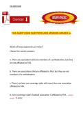 FIFA Agent Exam Questions & Answers &ndash; FIFA Football Agent Exam &ndash; Complete Practice Study Guide &lpar;Graded A&plus;&rpar;