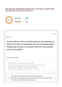 DBT ANALYTICS ENGINEERING CERTIFICATION - KEY TOPICS &vert; 180 QUESTIONS AND ANSWERS &vert; 2026 UPDATED &vert; SCORED A&plus;
