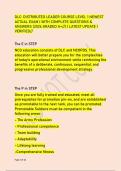 DLC&colon; DISTRIBUTED LEADER COURSE LEVEL 1 NEWEST &NewLine;ACTUAL EXAM &vert; WITH COMPLETE QUESTIONS & &NewLine;ANSWERS &lpar;2026 GRADED A&plus;&sol;&sol;&rpar; &vert; LATEST UPDATE &vert; &NewLine;VERIFIED&sol;&sol;DLC&colon; DISTRIBUTED LEADER COURSE LEVEL 1 NEWEST &NewLine;ACTUAL EXAM &vert; WITH COMPLETE QUESTIONS & &NewLine;ANSWERS &lpar;2026 GRAD