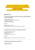 GALEN NUR 155 EXAM 3 &vert; 171 MOST TESTED QUESTIONS & ANSWERS 2026 &vert; LATEST UPDATE&period;&NewLine;NUR 155 EXAM 3 PRACTICE QUESTIONS &lpar;ORIGINAL&period;&NewLine;