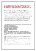 TNCC 9TH REAL EXAM ACTUAL VERIFIED EXAM TEST &NewLine;BANK 300 QUESTIONS AND CORRECT ANSWERS WITH &NewLine;RATIONALE LATEST UPDATE 2026 ALREADY GRADED A&plus; &NewLine; &NewLine;