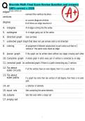&NewLine;Discrete Math Final Exam Review Question and answers 100&percnt; correct v 2026