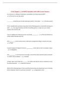 IS 301 Chapter 11 &vert; UPDATED Questions with 100&percnt; Correct Answers&NewLine;