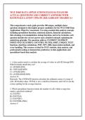WGU D465 DATA APPLICATIONS EXAM OA EXAM 300 &NewLine;ACTUAL QUESTIONS AND CORRECT ANSWERS WITH &NewLine;RATIONALE LATEST UPDATE 2026 ALREADY GRADED A&plus; 