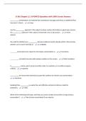 IS 301 Chapter 12 &vert; UPDATED Questions with 100&percnt; Correct Answers&NewLine;