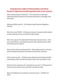 Certified Paraoptometric &lpar;CPO&rpar; Exam&num;1 Questions with&NewLine;correct answers
