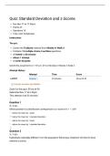 PSYC 354 Module 4 Quiz&colon;Standard Deviation & z-Scores &vert; Full Questions and Answers &vert; 2026 Update &vert; 100&percnt; Correct&period;