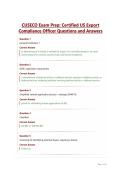 CUSECO Exam Prep&colon; Certified US Export Compliance Officer Questions and Answers&period;
