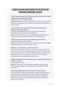 CUSECO EXAM QUESTIONS WITH DETAILED VERIFIED ANSWERS