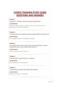 CUSECO TRAINING STUDY GUIDE QUESTIONS AND ANSWERS