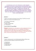 NU 578 EXAM &sol;ACTUAL NU 578 EXAM 2 LATEST 2026&sol;2027 UNIVERSITY OF SOUTH ALABAMA PRACTICE QUESTIONS AND A NEW UPDATED STUDY GUIDE COMPLETE ACCURATE EXAM REAL QUESTIONS WITH WELL ELABORATED ANSWERS AND RATIONALES &lpar;100&percnt; CORRECT VERIFIED SOLUTIONS&rpar; NEWEST UPDA
