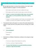 Notary Public Exam 2026 &vert; Complete Study Guide &vert; Graded &NewLine;A&plus;