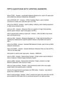 RPPO QUESTIONS WITH VERIFIED ANSWERS
