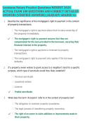 Louisiana Notary Practice Questions NEWEST 2026&NewLine;ACTUAL EXAM 180 QUESTIONS AND CORRECT DETAILED &NewLine;ANSWERS &lpar;VERIFIED ASNWERS&rpar; &vert;ALREADY GRADED A&plus;