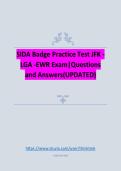 SIDA Badge Practice Test JFK -LGA -EWR Exam&vert;Questions and Answers&lpar;UPDATED&rpar;