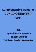 CON 3990 Exam FAR Parts Questions and Answers &vert; Federal Acquisition Regulation Study Guide & Practice Test PDF 2026