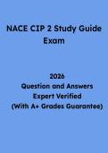NACE CIP 2 Study Guide Exam Questions and Answers &vert; AMPP Coating Inspector Level 2 Practice Test PDF 2026