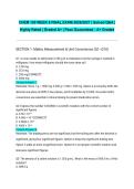 CHEM 120 WEEK 8 FINAL EXAM 2026&sol;2027 &vert; Solved Q&A &vert; Highly Rated &vert; Graded A&plus; &vert; Pass Guaranteed - A&plus; Graded&NewLine;&NewLine;