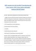 BMW Associate Level ASE Test 2026&sol;27 Exam Questions with Correct Answers &vert; 100&percnt; Correct Answers with Detailed Rationales &lpar;2026&sol;2027 Edition&rpar;