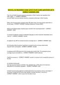 NUR 451 &ndash; NC Insurance Exam Latest Study Guide with Questions and Correct Answers &lpar;2026&rpar;