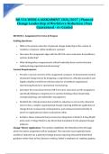 NR 534 WEEK 6 ASSIGNMENT 2026&sol;2027 &vert; Planned Change Leadership of Workforce Reduction &vert; Pass Guaranteed - A&plus; Graded&NewLine;&NewLine;