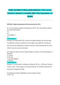 CHEM 120 WEEK 8 FINAL EXAM 2026&sol;2027 &vert; 100&percnt; Correct Solutions &vert; Graded A &vert; Complete Q&A &vert; Pass Guaranteed - A&plus; Graded&NewLine;&NewLine;