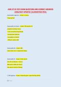 AHN 577 ID TEST EXAM QUESTIONS AND CORRECT ANSWERS &NewLine;&vert;2026&sol;2027 UPDATED &vert;GUARANTEED PASS&period;