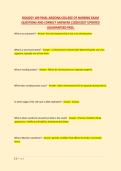 BIOLOGY 189 FINAL ARIZONA COLLEGE OF NURSING EXAM &NewLine;QUESTIONS AND CORRECT ANSWERS &vert;2026&sol;2027 UPDATED &NewLine;&vert;GUARANTEED PASS&period;