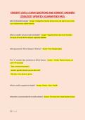 CROSSFIT LEVEL 1 EXAM QUESTIONS AND CORRECT ANSWERS &NewLine;&vert;2026&sol;2027 UPDATED &vert;GUARANTEED PASS&period; 
