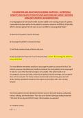 FOUNDATIONS AND ADULT HEALTH NURSING CHAPTER 19 - NUTRITIONAL &NewLine;CONCEPTS AND RELATED THERAPIE EXAM QUESTIONS AND CORRECT ANSWERS &NewLine;&vert;2026&sol;2027 UPDATED &vert;GUARANTEED PASS&period;