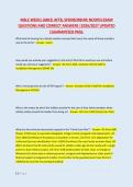 MSLC WEEK1 &lpar;ABCP&comma; AFTB&comma; SPONSORSHIP&comma; NCOPD&rpar; EXAM &NewLine;QUESTIONS AND CORRECT ANSWERS &vert;2026&sol;2027 UPDATED &NewLine;&vert;GUARANTEED PASS&period;
