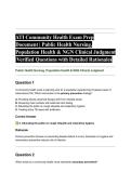 &lowbar;ATI Community Health Exam Prep Document &lowbar; Public Health Nursing&comma; Population Health & NGN Clinical Judgment &lowbar;Verified Questions with Detailed Rationales&period;pdf