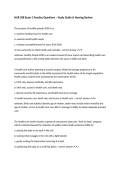 NUR 208 Exam 1 Practice Questions &ndash; Study Guide & Nursing Review