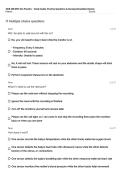 NUR 208 EFM Sim Practice &ndash; Study Guide&comma; Practice Questions & Nursing Simulation Review