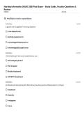 Nursing Informatics &lpar;NURS 208&rpar; Final Exam &ndash; Study Guide&comma; Practice Questions & Review