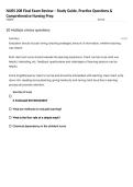 NURS 208 Final Exam Review &ndash; Study Guide&comma; Practice Questions & Comprehensive Nursing Prep