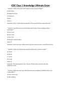 ICBC Class 1 Knowledge Ultimate Exam