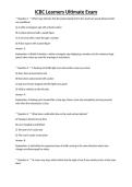 ICBC Learners Ultimate Exam