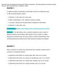WGU D101 Cost and Managerial Accounting &vert;OA&vert; Objective Assessment &vert; 109 Actual Questions and Answers &lpar;Verified Answers&rpar;&comma; 100&percnt; Guaranteed Pass &vert;&vert; Complete A&plus; Guide